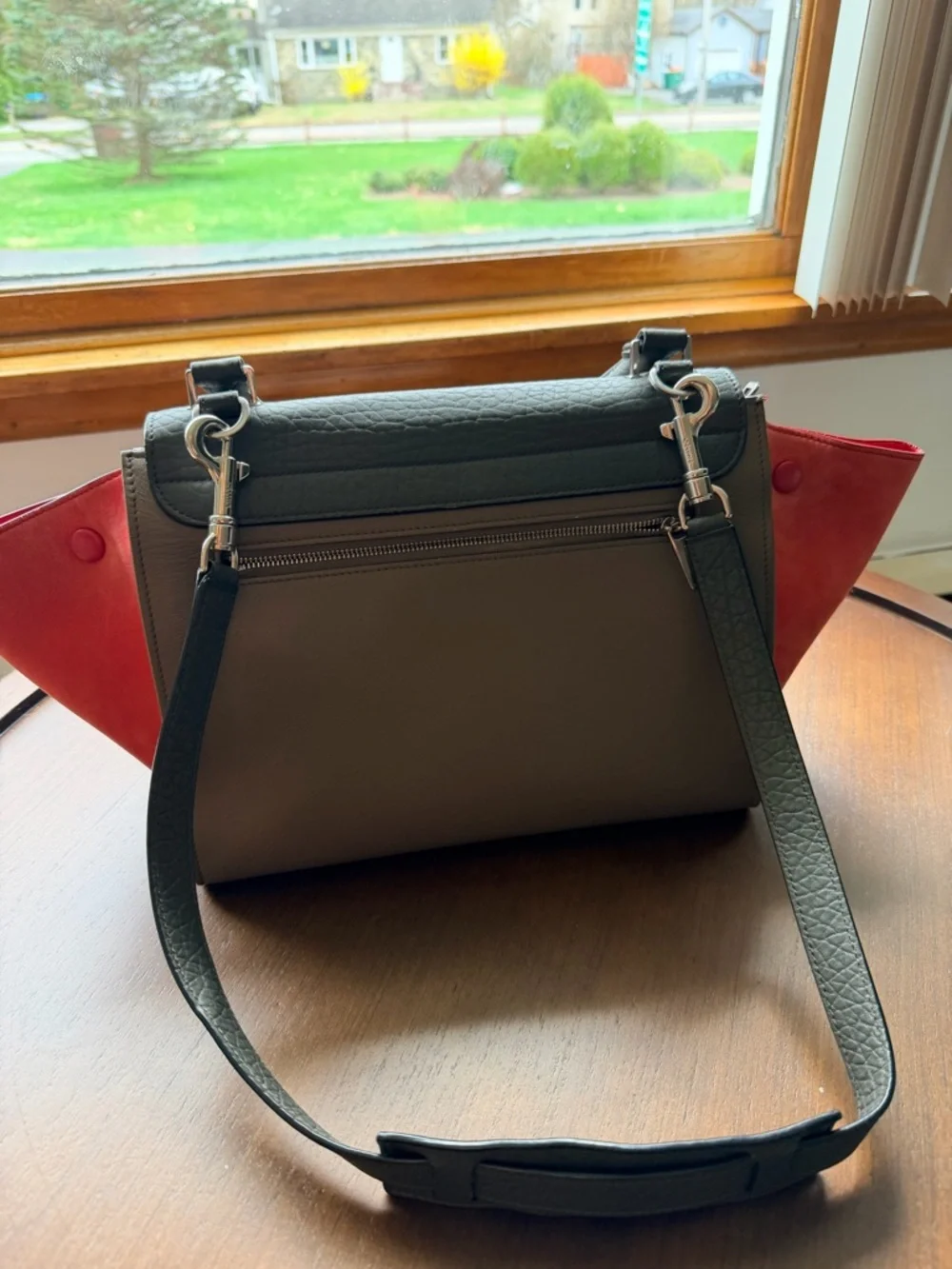 Celine Leather Shoulder Bags Trapeze Bag - Picture 4 of 6